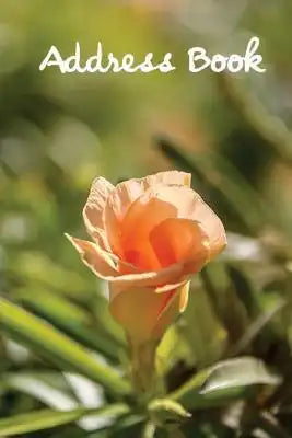 Address Book.: (Flower Edition Vol. C29) Glossy And Soft Cover, Large Print, Font, 6" x 9" For Contacts, Addresses, Phone Numbers, Em