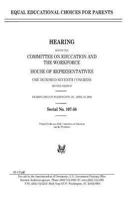 Equal educational choices for parents