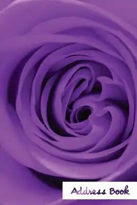 Address Book.: (Flower Edition Vol. E29) Glossy And Soft Cover, Large Print, Font, 6" x 9" For Contacts, Addresses, Phone Numbers, Em