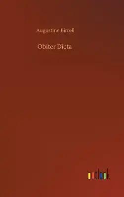 Obiter Dicta
