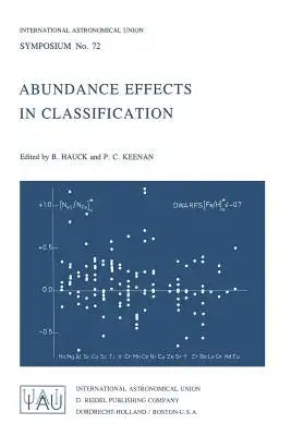 Abundance Effects in Classification: Dedicated to W.W. Morgan
