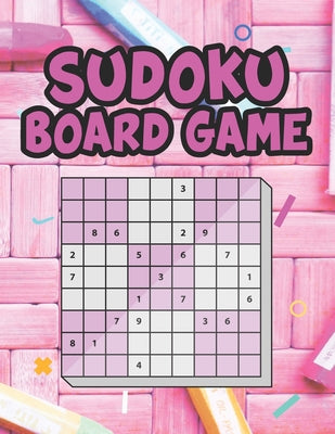 Sudoku Board Game: Sudoku board game for kids - Game boards - Brain games sudoku puzzles - Sudoku Puzzle Board Game