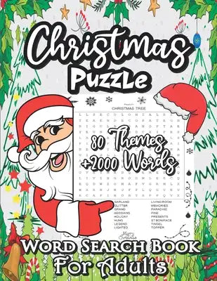 Christmas Word Search Puzzle Book For Adults: Large Print Christmas Wordsearches Activity Games For Adults. Exercise Your Brain & Nourish Your Spirit