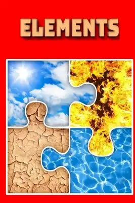 Elements: Earth, water, air and fire explained in rhyming text with beautiful images. Gravity and magnets are included.