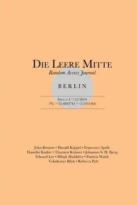 Die Leere Mitte: Issue 4 - 2019