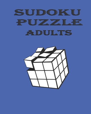 sudoku puzzle adults: large print puzzle book for adults, hard sudoku puzzle adults brain game,
