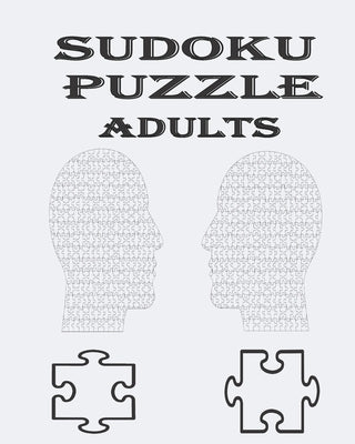 sudoku puzzle adults: large print puzzle book for adults, hard sudoku puzzle adults brain game,