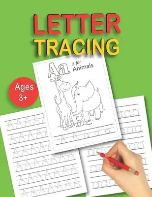 Letter Tracing: Alphabet Handwriting Practice workbook with Sight words for Preschoolers, Kindergarten and Kids Ages 3-5 Reading And W