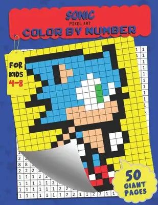 Sonic Color by Number: Pixel Art - Extreme Challenges to Complete and Color for Kids
