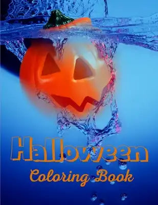 Halloween Coloring Book: Halloween Coloring Book for Kids - I Spy Halloween Book for Kids Ages 2-9
