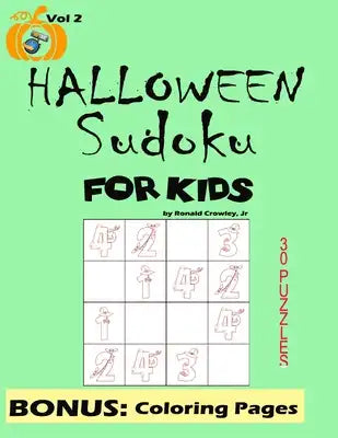 Me Time Halloween Sudoku For Kids - Vol 2