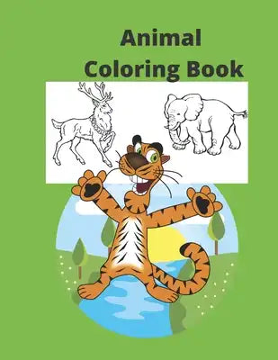 Animal Coloring Book: Actvity Coloring Pages for Kids