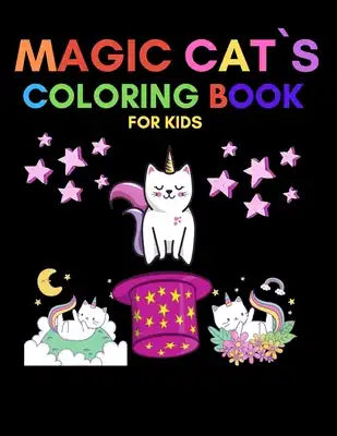 Magic Cat`s coloring book for kids