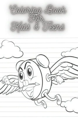 Coloring Book For Kids & Teens: A Fun Coloring Book For Kids Of All Ages I More Than 60 Illustrations To Color
