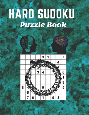 Hard Sudoku Puzzle Book: Very hard Sudoku Puzzles with Solutions - suduko puzzle books for adults large print - Makes a Great Gift for Adults,
