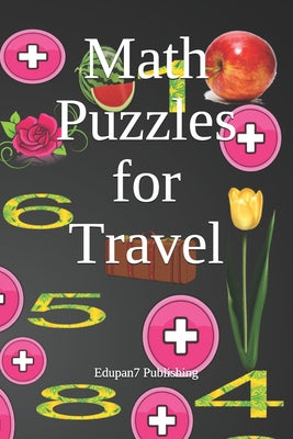 Math Puzzles for Travel: Brain Activity Book - Keeping Mind Active - Plants Model Gift