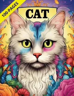 Cats Coloring Book for Kids-: 100 Pages