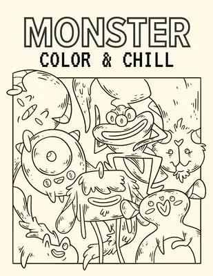 Monster Coloring Book: Color & Fun
